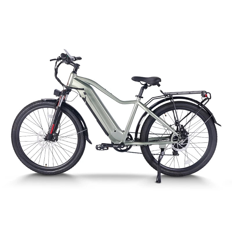 MTB EBike for Adults, 27.5 inch Electric Mountain Bicycle with Hidden Battery, 1400W Peak 48V Motor,15.6 ah Li-ion e bike