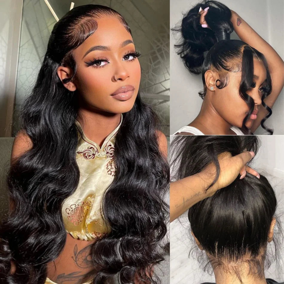 40 Inch 360 Full Lace Wig Deep Wave Frontal Wigs Brazilian Curly Human Hair Wigs Hd 360 Lace Wigs Invisible Drawstring For Women