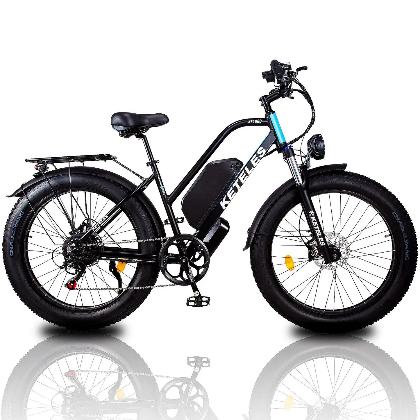 US Fast Delivery KETELES 1000w Electric Bicycle 48V 23ah Lithium Battery 30MPH Adults XF4000 Ebike