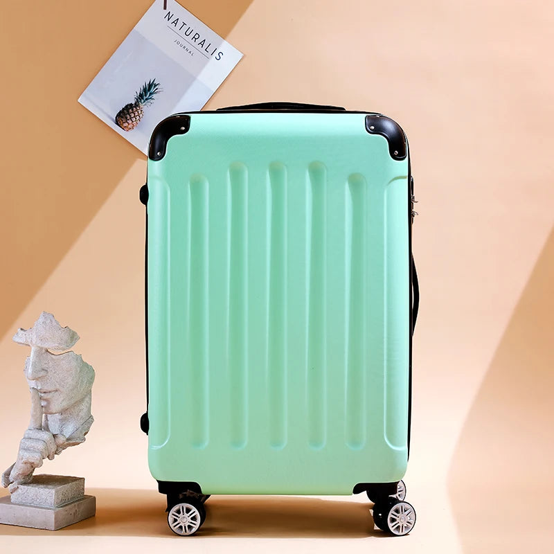 Dropshopping 20 inch Pc Luggage Abs Luggage Bag Travel Trolley Case 20 Inch Unisex Luxury Wheeled Suitcase
