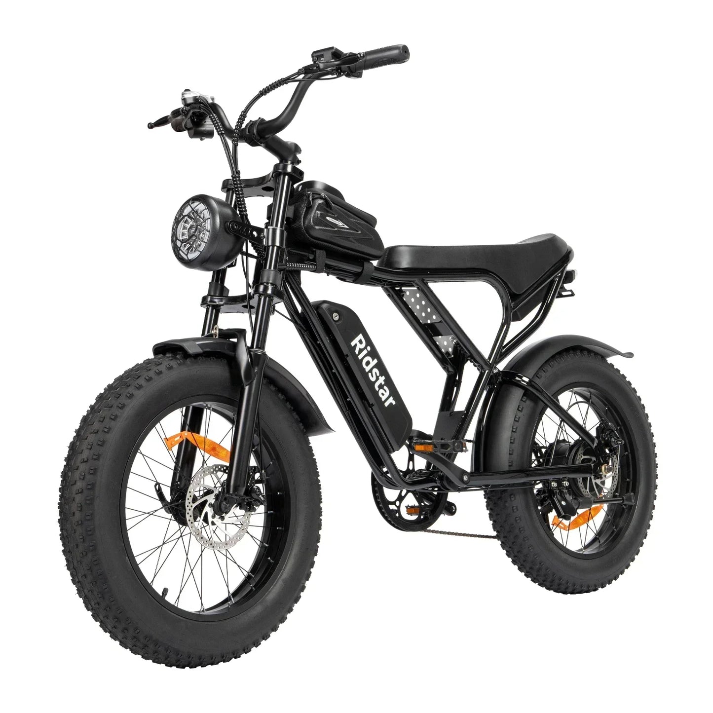 Q20 Pro Ebike, Dual Motor 2000W, Two Batteries 40AH, 60KM/H, Max Mileage 120KM PAS mode, 20*4.0 Fat E-Bicycle City Commuting