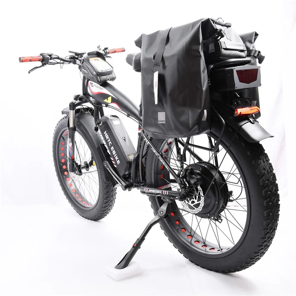 26inch Fat Tire e-Bike 48v1500w High power rear drive motor 50ah Dual lithium battery long range Mobility aid snow tyre e-bike