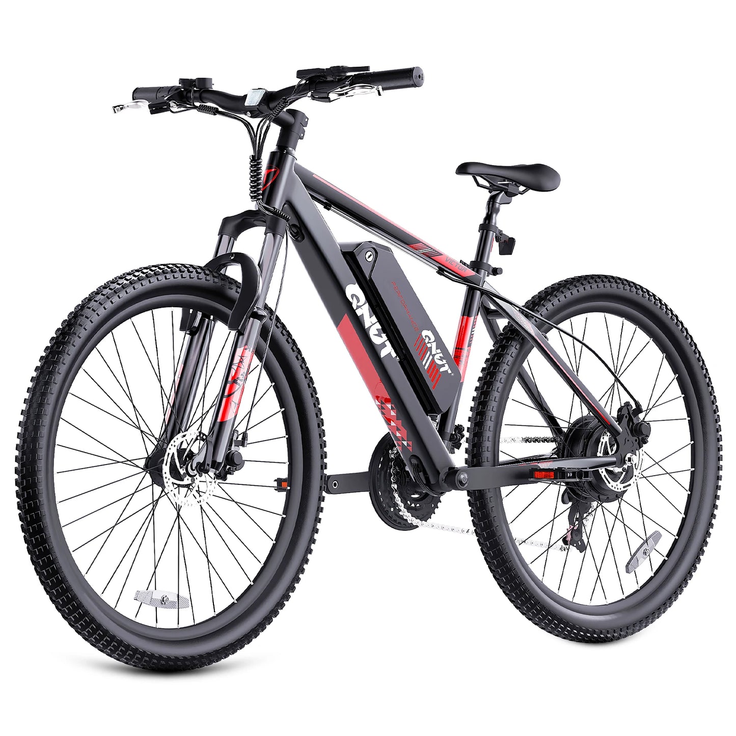 26" Electric Bike For Adults, Electric Mountain Bike With 1000w Peak Motor Electric Dirt Bike With Great Climbing Ability