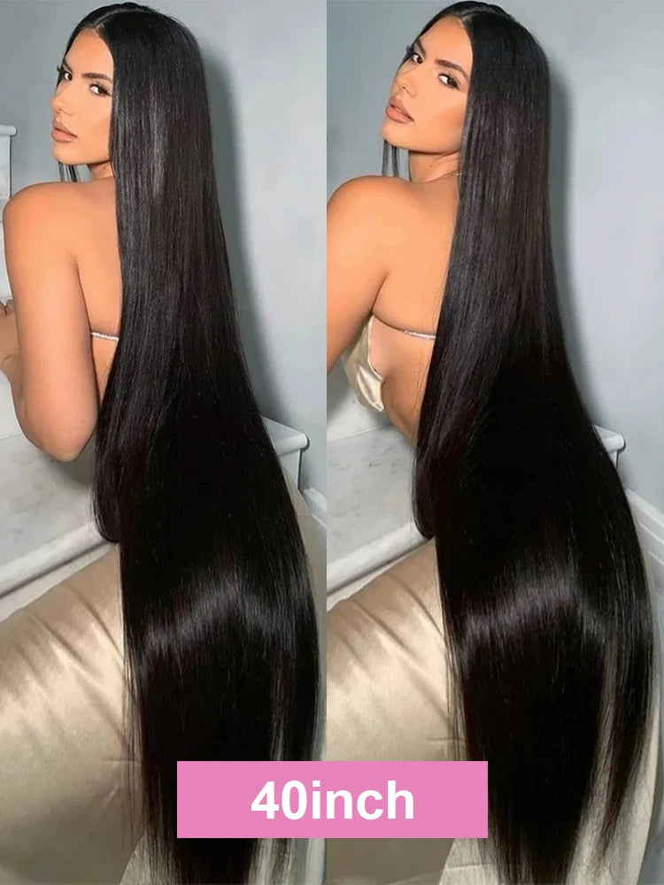 HD Lace Wigs 13x6 Straight Human Hair Wigs 300% Density 40 46 Inch 13x4 360 Full Lace Frontal Wigs 7x5 Glueless Wigs Human Hair