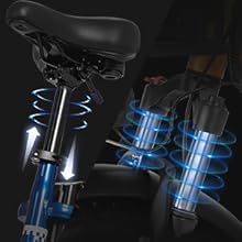 Ridstar Folding Electric Bike for Adults 1000/1500W 30MPH 48V 15/20Ah 20/26" Fat Tire City Commuter Foldable EBike for Men Women