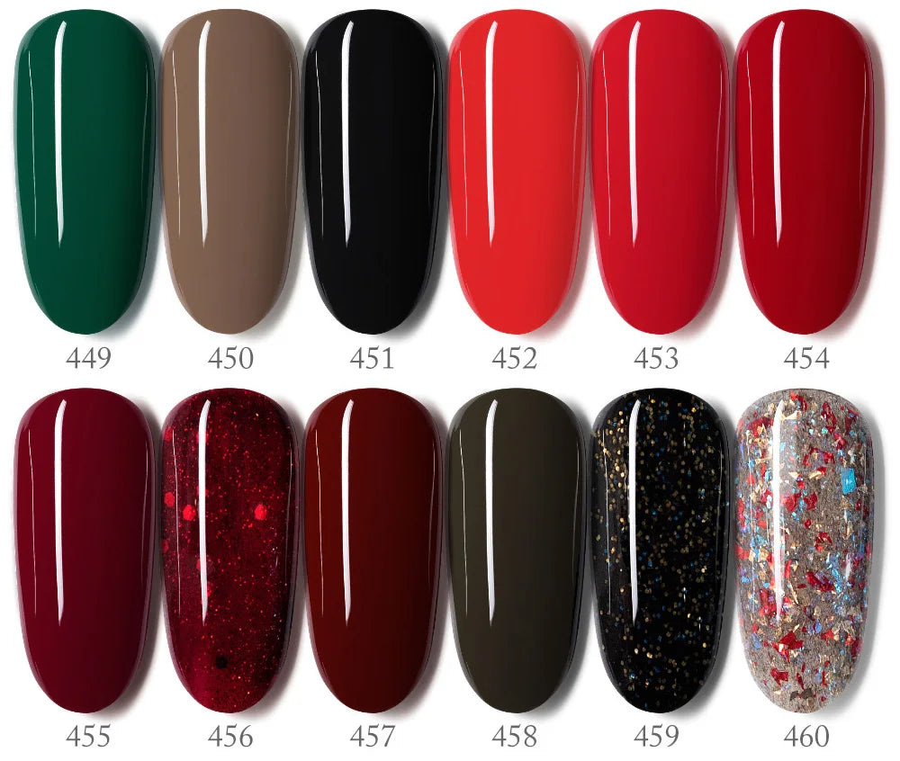 7.5ml VENALISA Gel Nail Polish Set VIP4 Hema Free NailManicure Soak off Base Nowipe Topcoat UV LED Nail Gel Varnish Kit
