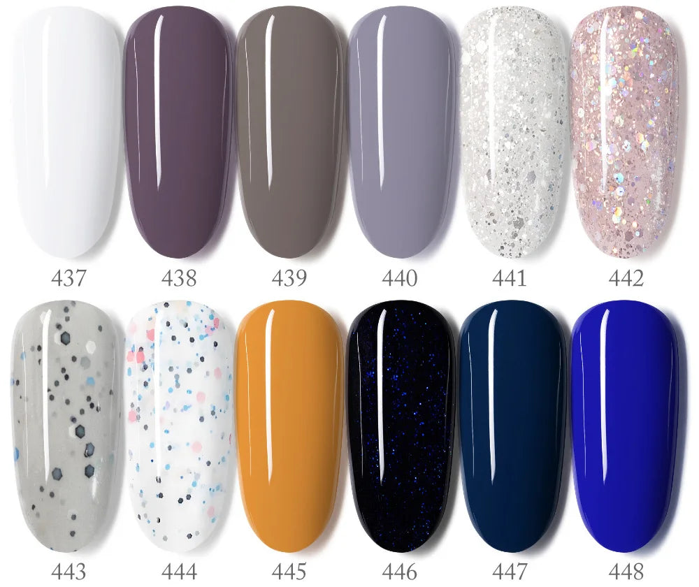 7.5ml VENALISA Gel Nail Polish Set VIP4 Hema Free NailManicure Soak off Base Nowipe Topcoat UV LED Nail Gel Varnish Kit
