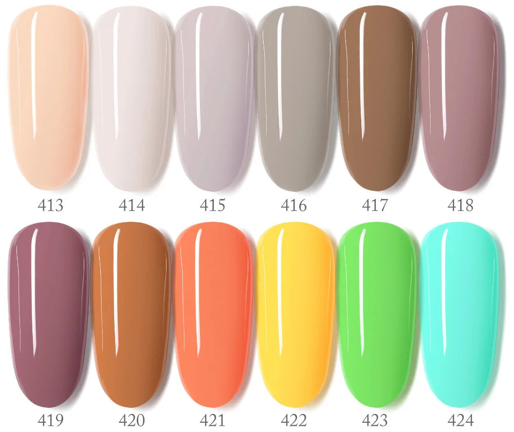 7.5ml VENALISA Gel Nail Polish Set VIP4 Hema Free NailManicure Soak off Base Nowipe Topcoat UV LED Nail Gel Varnish Kit