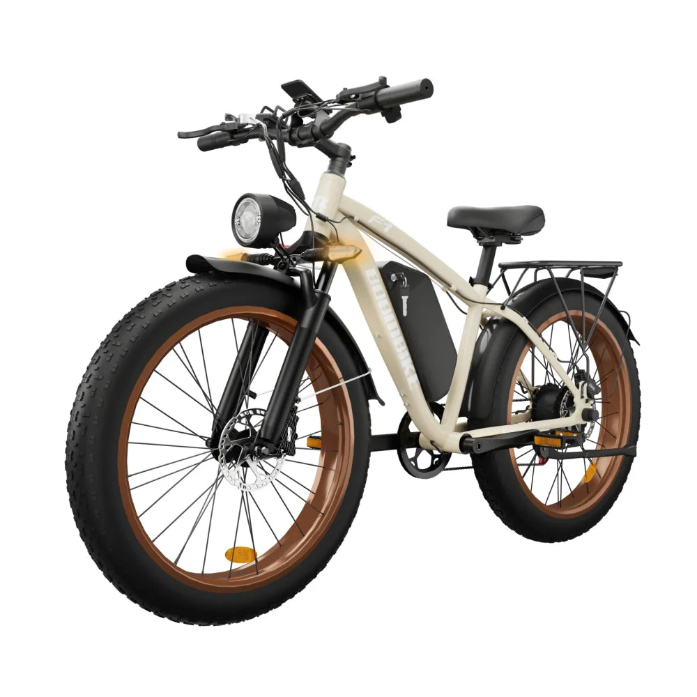 ZEEGR F1 1000W Electric Bike 26 Inch Tire 48V 16AH Removable Battery Full Suspension Long Range E-Bike for Commute & Outdoor
