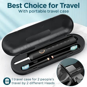 Sonic Electric Toothbrush for Adults - Rechargeable Electronic Toothbrushes with 5 Modes and 8 Brush Heads, Electronic