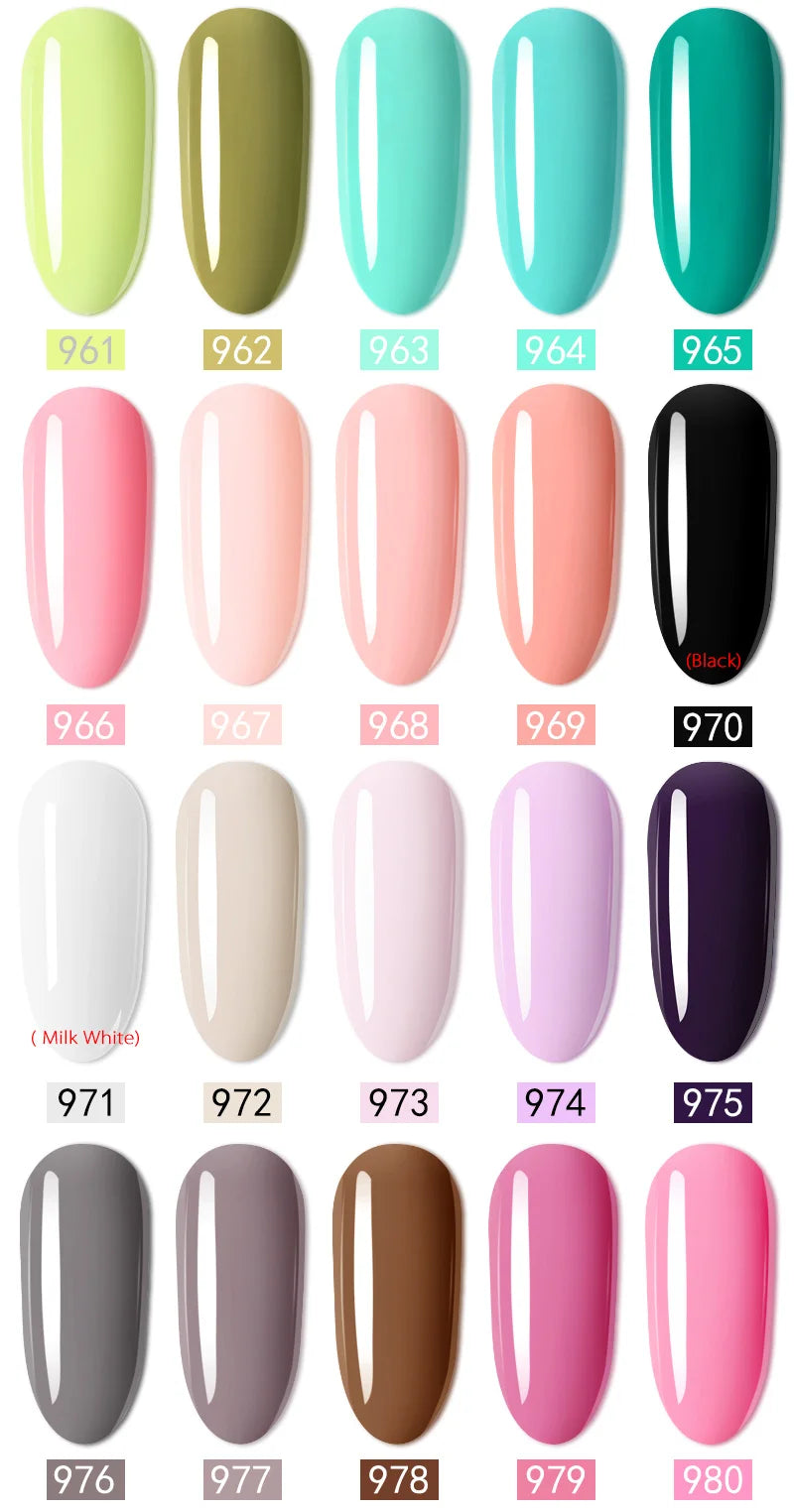 7.5ml VENALISA Gel Nail Polish Set VIP4 Hema Free NailManicure Soak off Base Nowipe Topcoat UV LED Nail Gel Varnish Kit