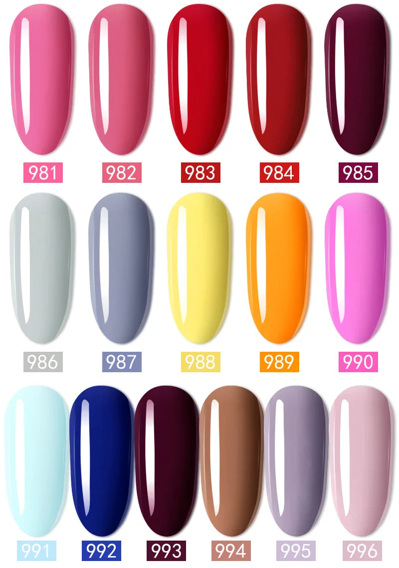 7.5ml VENALISA Gel Nail Polish Set VIP4 Hema Free NailManicure Soak off Base Nowipe Topcoat UV LED Nail Gel Varnish Kit