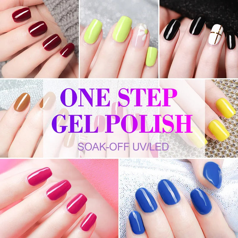 7.5ml VENALISA Gel Nail Polish Set VIP4 Hema Free NailManicure Soak off Base Nowipe Topcoat UV LED Nail Gel Varnish Kit