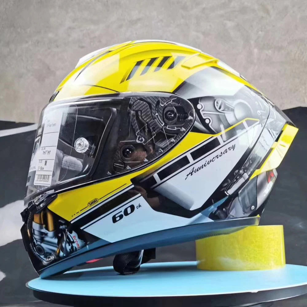 Full Face Motorcycle helmet X-14  X14 yellow HA  RIM 1 helmet Riding Motocross Racing Motobike Helmet Casco De Motocicleta