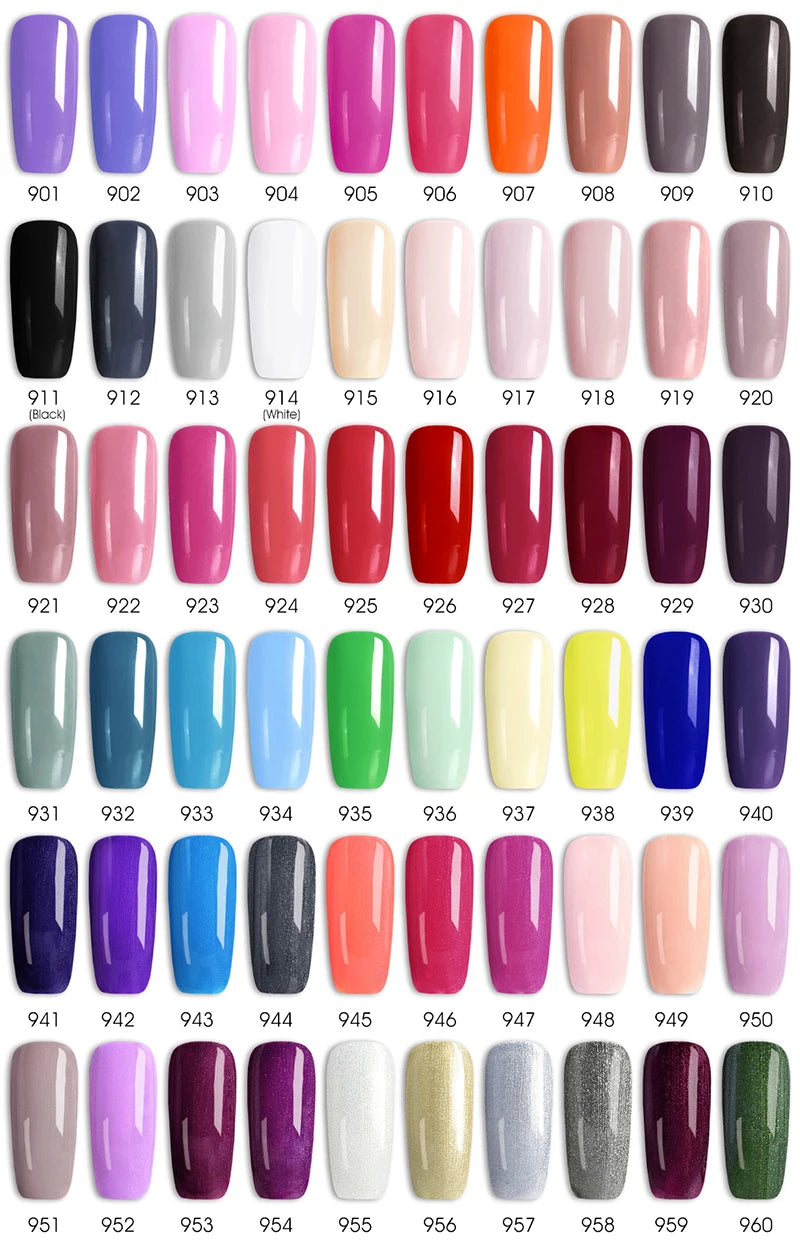 7.5ml VENALISA Gel Nail Polish Set VIP4 Hema Free NailManicure Soak off Base Nowipe Topcoat UV LED Nail Gel Varnish Kit