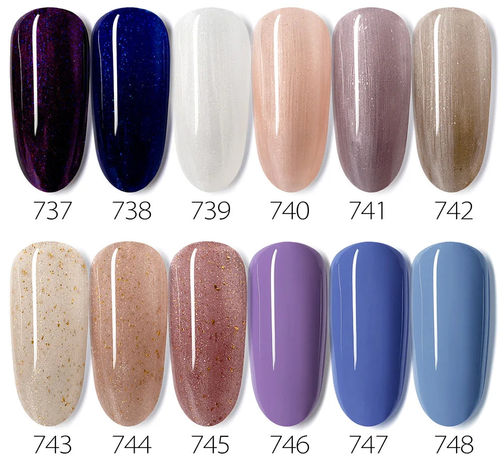 7.5ml VENALISA Gel Nail Polish Set VIP4 Hema Free NailManicure Soak off Base Nowipe Topcoat UV LED Nail Gel Varnish Kit