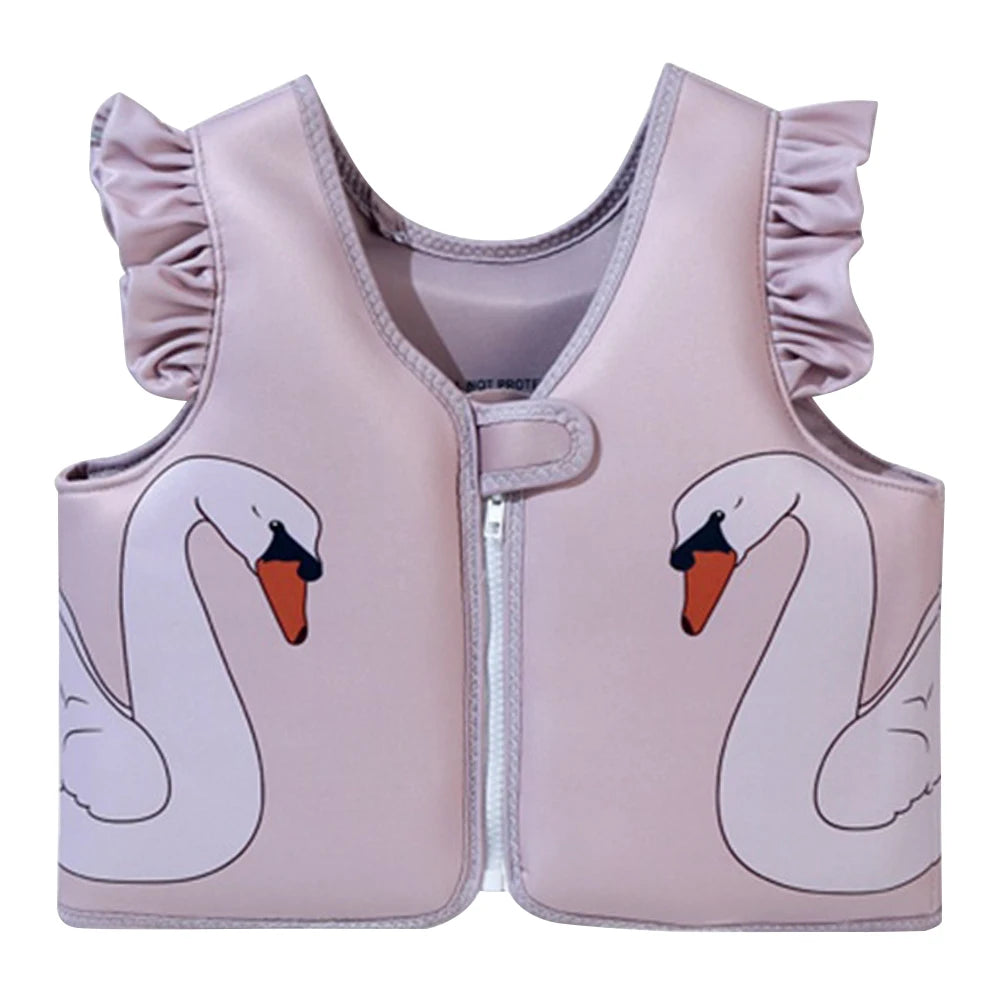 Kids Life Jackets Baby Swimsuit Children Life Vest Inflatable Swim Vest Swimming Aid Buoyancy Clothing Swimming Pool Accessories