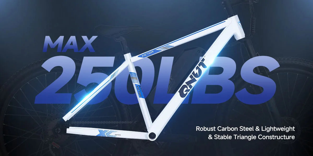 QNUT Victor3.0 Mountain electric Bicycle 1000W 36V 10.4AH 26" Tire All-Terrain E-Bike Urban off-road Commuter Adult E-bike