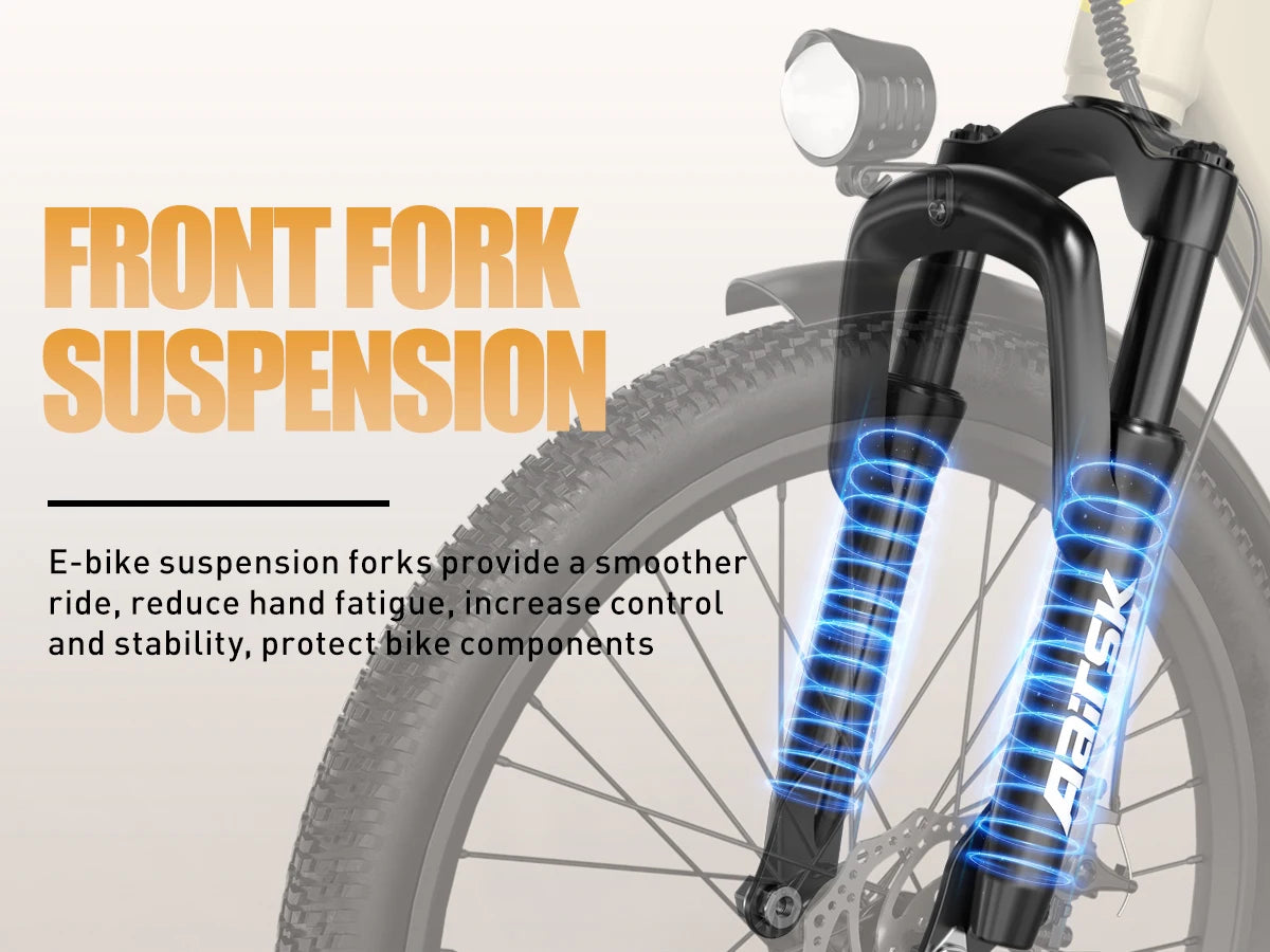 Adult Electric Bicycle 400W Motor 36V 13AH Battery 7-Speed Gear Shift NFC Keyless Start Commuting And Outdoor Riding Suitable
