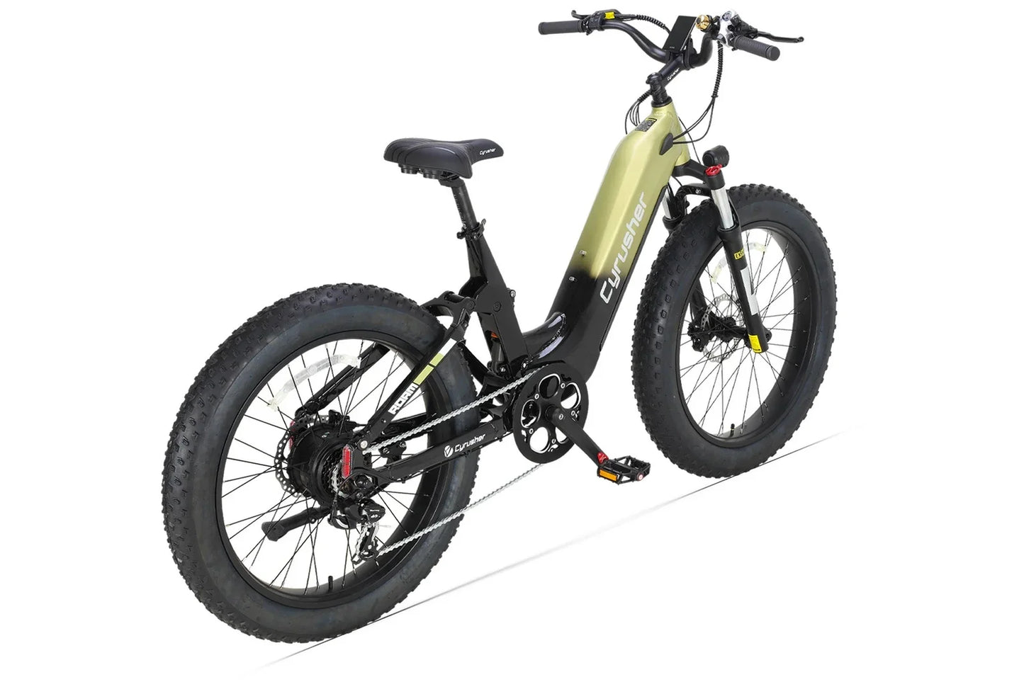 Cyrusher Roam Step-Thru Full Suspension E-Bike 250W 52V 15.6Ah Torque Sensor