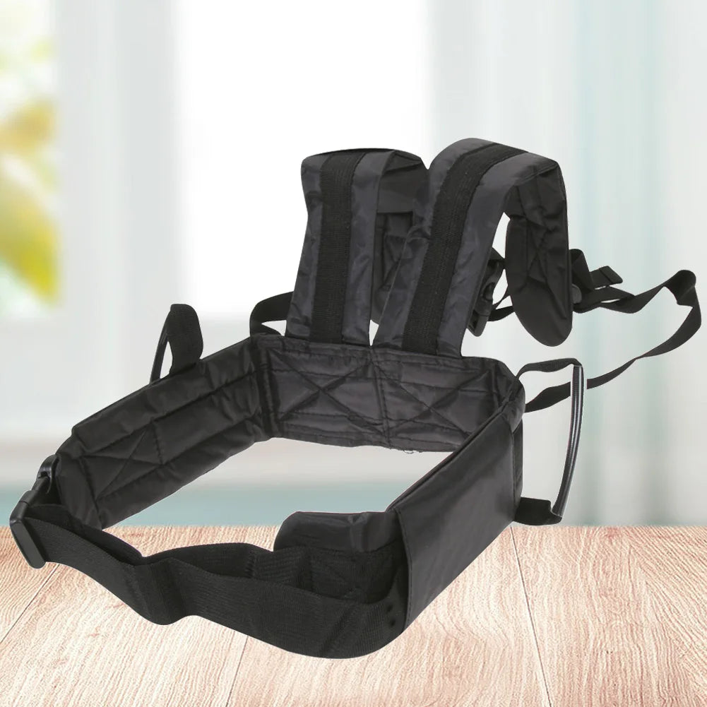 Electric Vehicle Safe Strap Carrier Adjustable Motorcycle Seat Belt Children Safety Harness with Buckle Black for Child Kid