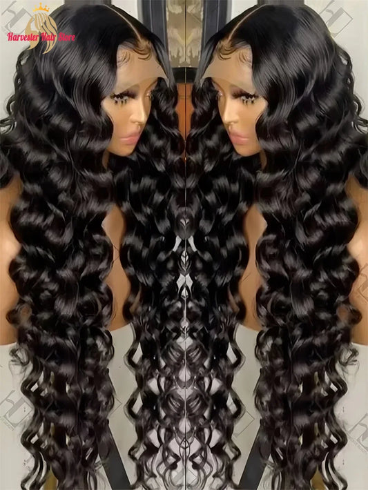 40 Inch Loose Deep Wave 13x6 Hd Lace Frontal wigs Human Hair Wig Brazilian Loose Wave 13x4 Lace Front Human Hair wig For Women