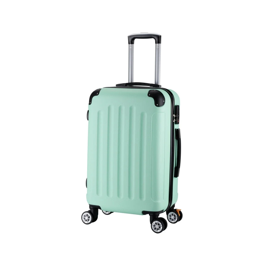 Dropshopping 20 inch Pc Luggage Abs Luggage Bag Travel Trolley Case 20 Inch Unisex Luxury Wheeled Suitcase