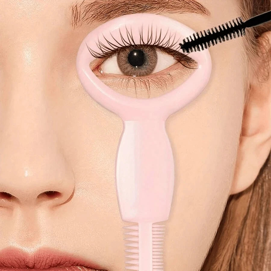 Pink Eyelash Auxiliary Tool, Eye Makeup Tool, Eyelash And Eyeliner Drawing Auxiliary Tool, Eyelash Card