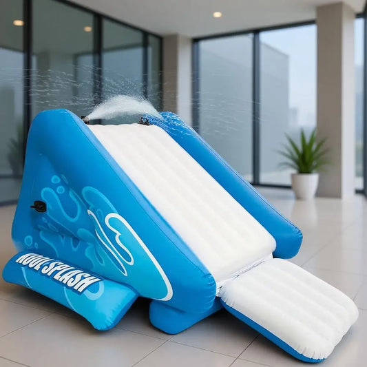 Durable Inflatable Play Center with Slide for Ages 6+, Repair Kit Included, Model 58849EP