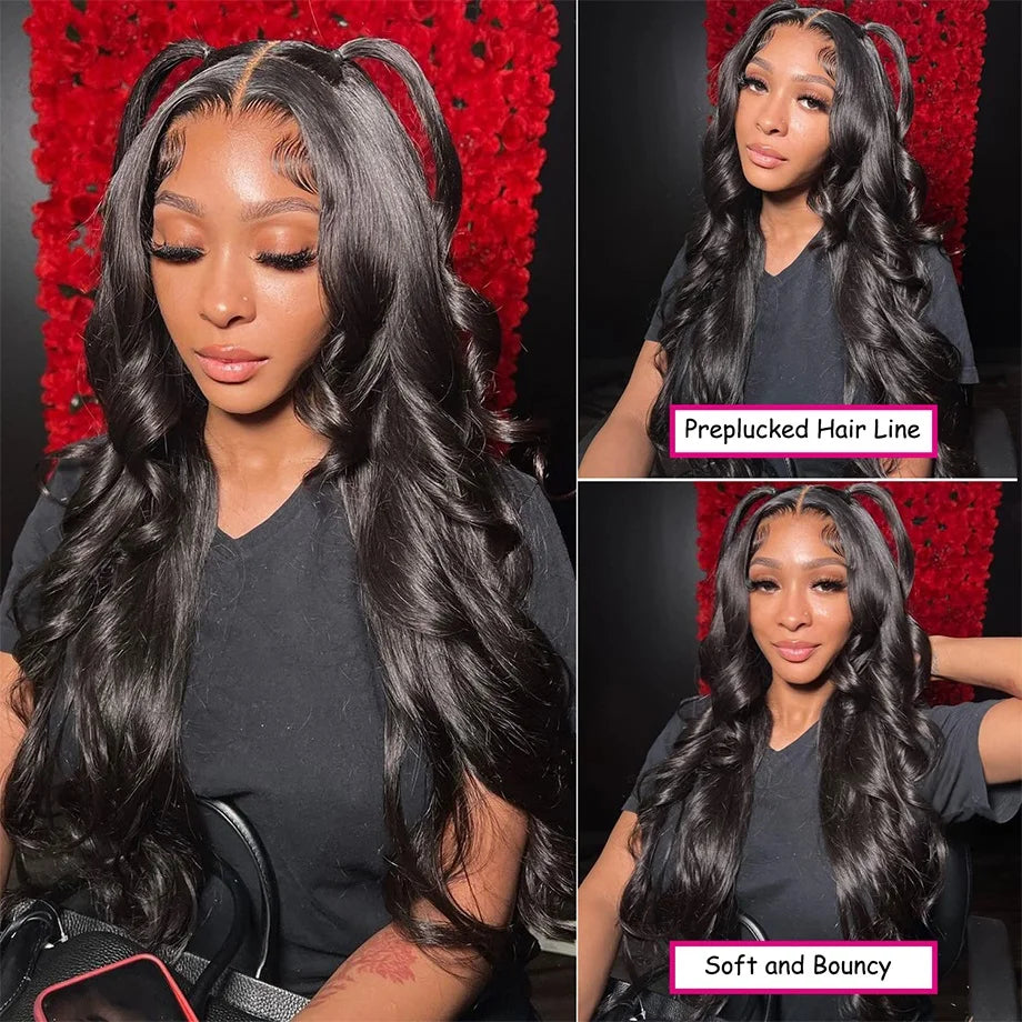 40 Inch Loose Deep Wave 13x6 Hd Lace Frontal wigs Human Hair Wig Brazilian Loose Wave 13x4 Lace Front Human Hair wig For Women