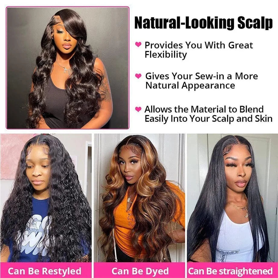 40 Inch Loose Deep Wave 13x6 Hd Lace Frontal wigs Human Hair Wig Brazilian Loose Wave 13x4 Lace Front Human Hair wig For Women