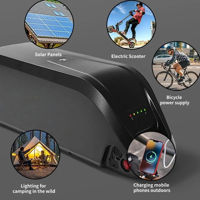 Hailong 36V Electric Bicycle Batteria Pack 42V 10Ah 15Ah 20Ah 4Pins 18650 Ebike Battery for Bafang 250W 350W 500W 750W 1000W