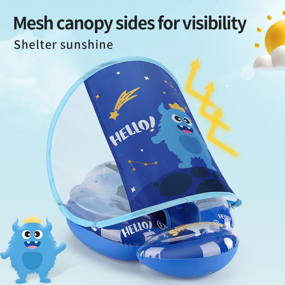 Swimbobo Kids Inflatable Baby Floating Water Toy Swimming Floats Waist Trainer Child Swim Pool Ring PVC Children Float