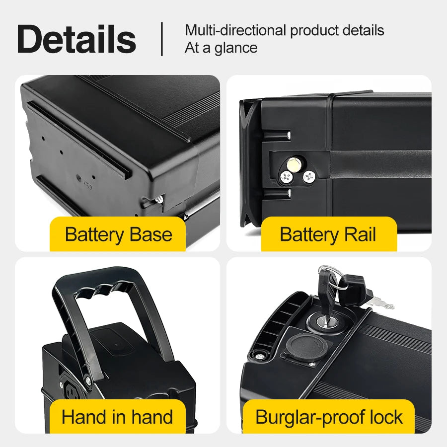 48v 15ah electriv bike battery