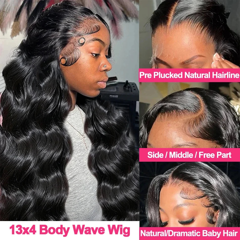 40 Inch 360 Full Lace Wig Deep Wave Frontal Wigs Brazilian Curly Human Hair Wigs Hd 360 Lace Wigs Invisible Drawstring For Women