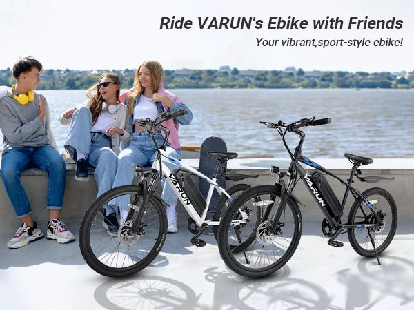 VARUN M24-1 E-Bike For Adults 250W Motor 36V 7.8Ah Battery Mountain Electric Bike 24 Inch Tires City Commuter Electric Bicycle