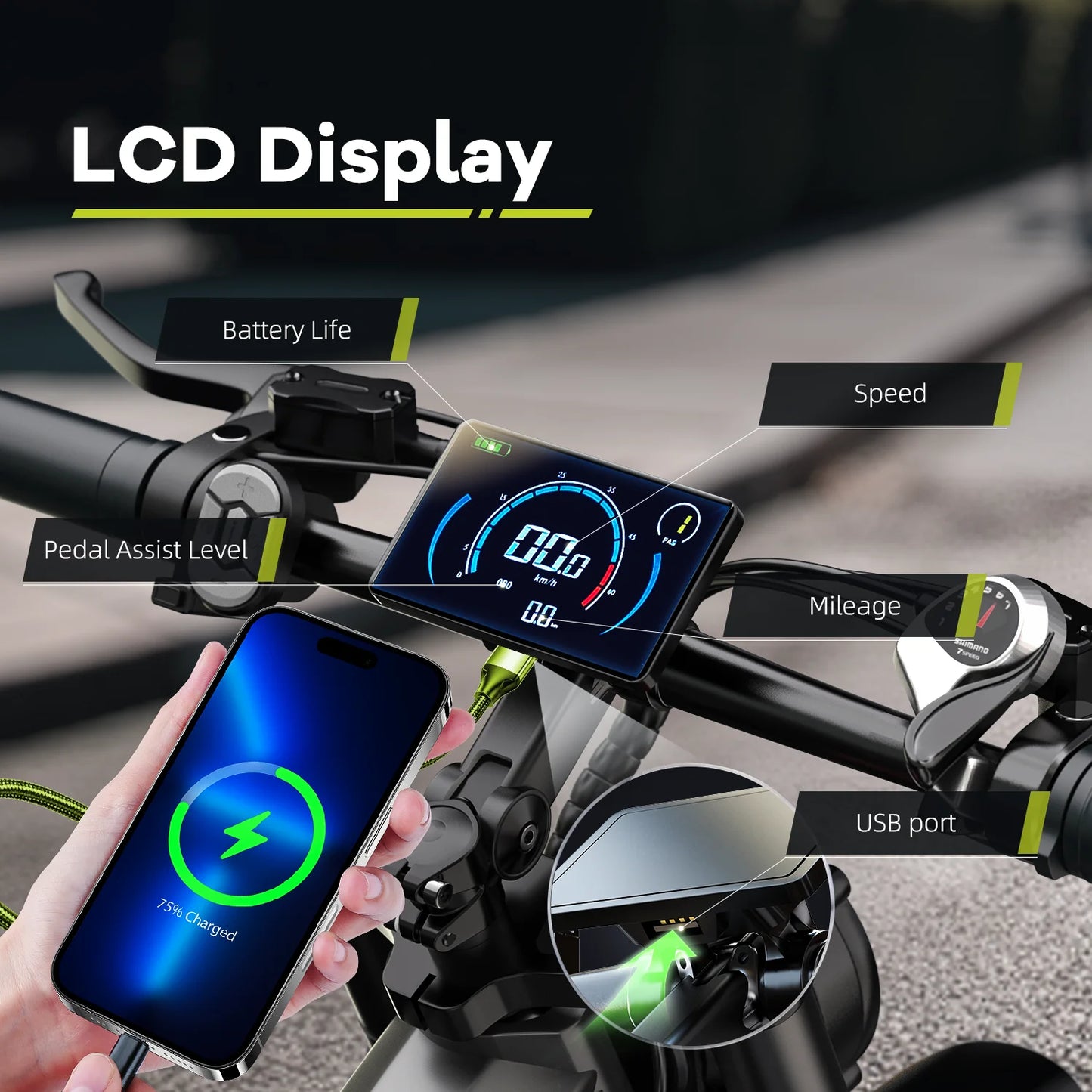 Strong 26" ebike for Adult,5000W Peak,up 150 Miles 52V 40Ah Battery Ebike,26" x 4.0 Fat Tire Adult Electric Bicycles for adults