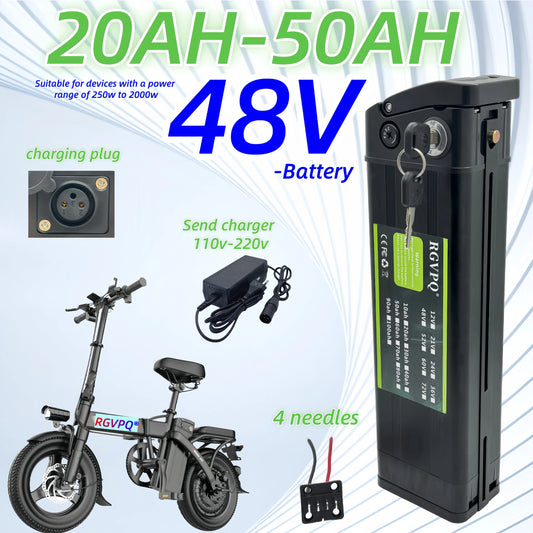 48V Air fast transportation 50AH18650 high-capacity lithium battery pack Suitable for Silver Fish motors  3000W Bottom discharge