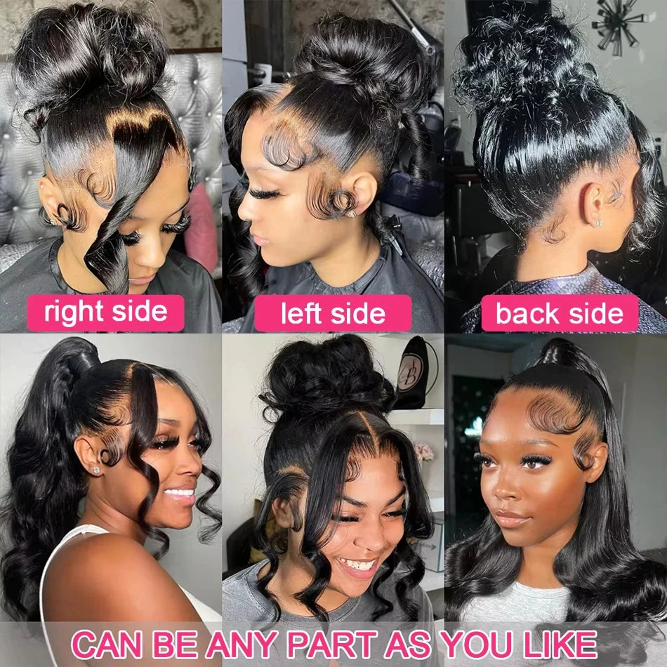 40 Inch 360 Full Lace Wig Deep Wave Frontal Wigs Brazilian Curly Human Hair Wigs Hd 360 Lace Wigs Invisible Drawstring For Women