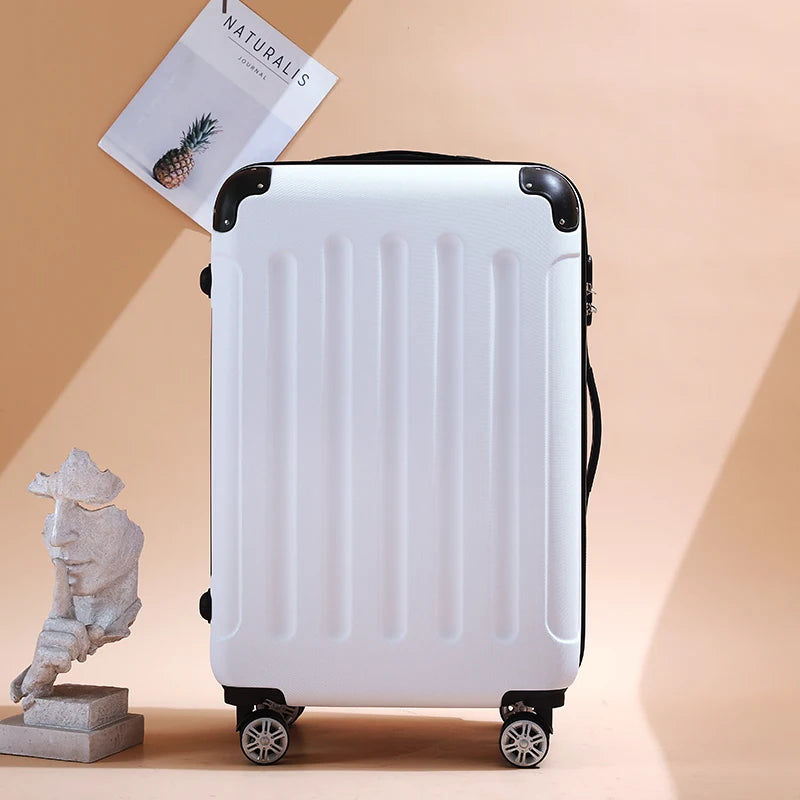 Dropshopping 20 inch Pc Luggage Abs Luggage Bag Travel Trolley Case 20 Inch Unisex Luxury Wheeled Suitcase