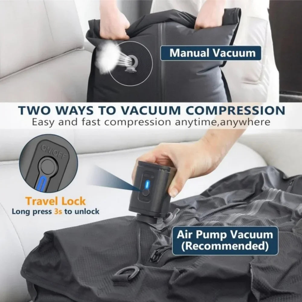 TPU Vacuum Storage bag,Travel essentials Clothes organizer packaging bags practical accessories compression packing cubes