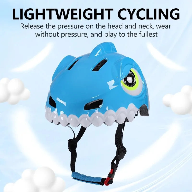 Eastinear Children's Bicycle Helmet Children's Sports Safety Protection Equipment Balance Bike Skateboard Rotation Safety Helmet