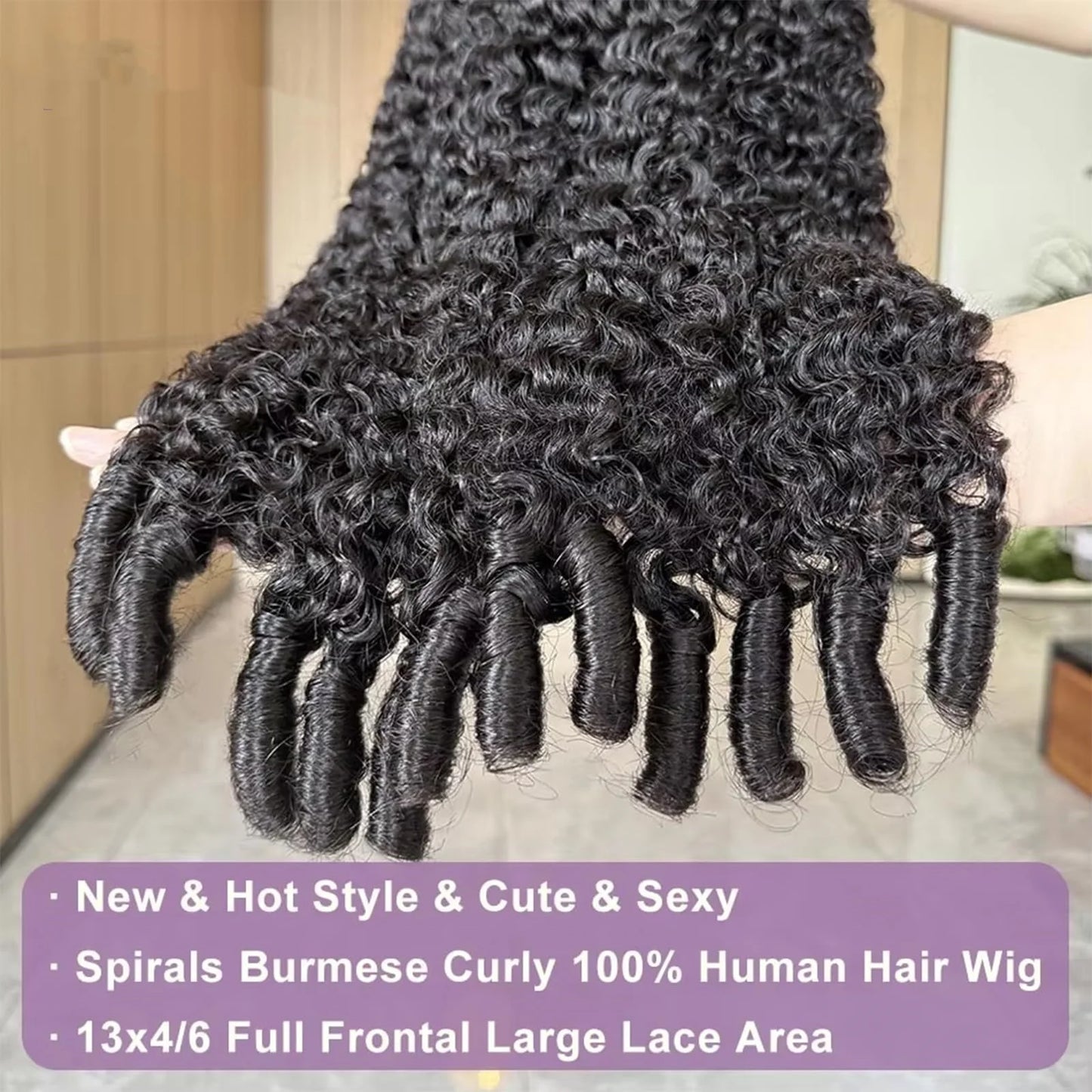Hd Lace Wig 13x6 Human Hair 210 Density Burmese Curly Wig Human Hair Pre Plucked 15A Burmese Virgin Human Hair Wigs For Women
