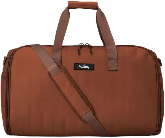 Customizable Convertible 2-in-1 Garment Duffel Weekender Bag 45L | Wrinkle-Free Travel, Hanging Suit Compartment