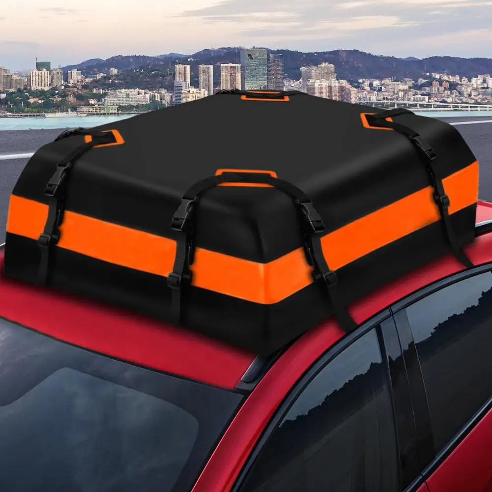 21 Cubic Feet Car Rooftop Cargo Bag with Anti-Slip Mat,Waterproof Auto Roof Top Luggage Storage Bag,Traveling Car Carrier Bag