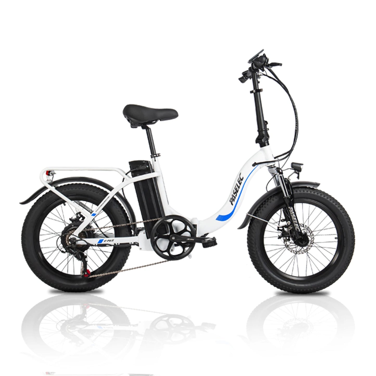 Electric Bike Hedatx 20" 1000W, 28 Mph, 50 Mile, Folding City Commuter Electric Bike, 48V 16AH, 7 Speed, Unisex