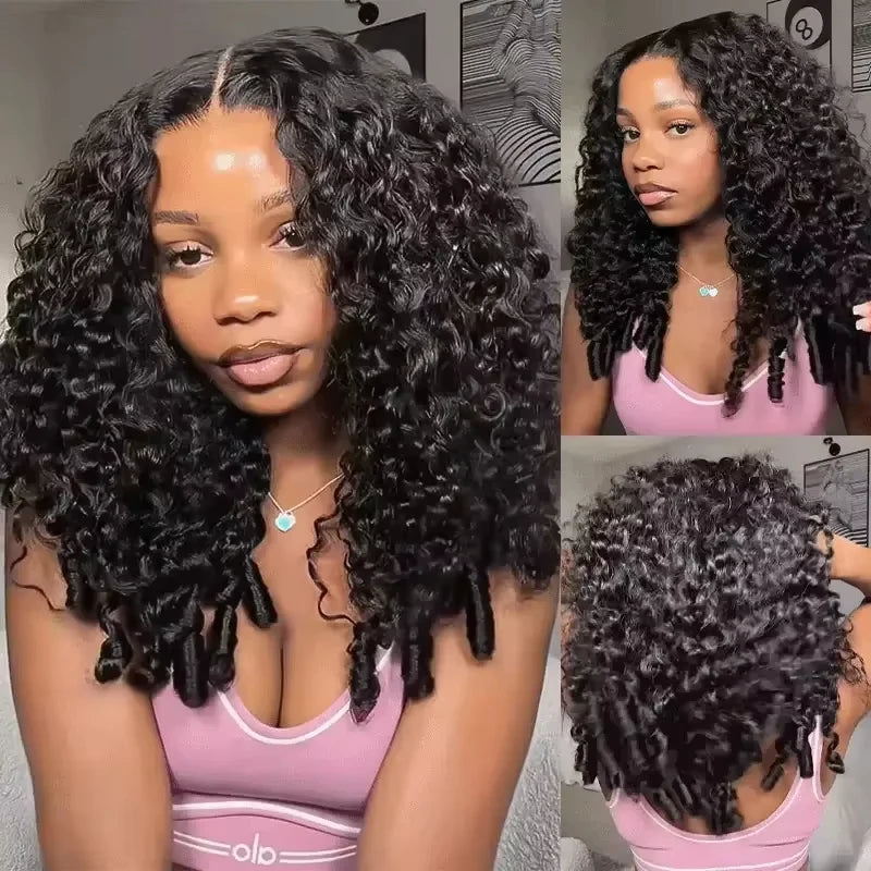 Hd Lace Wig 13x6 Human Hair 210 Density Burmese Curly Wig Human Hair Pre Plucked 15A Burmese Virgin Human Hair Wigs For Women