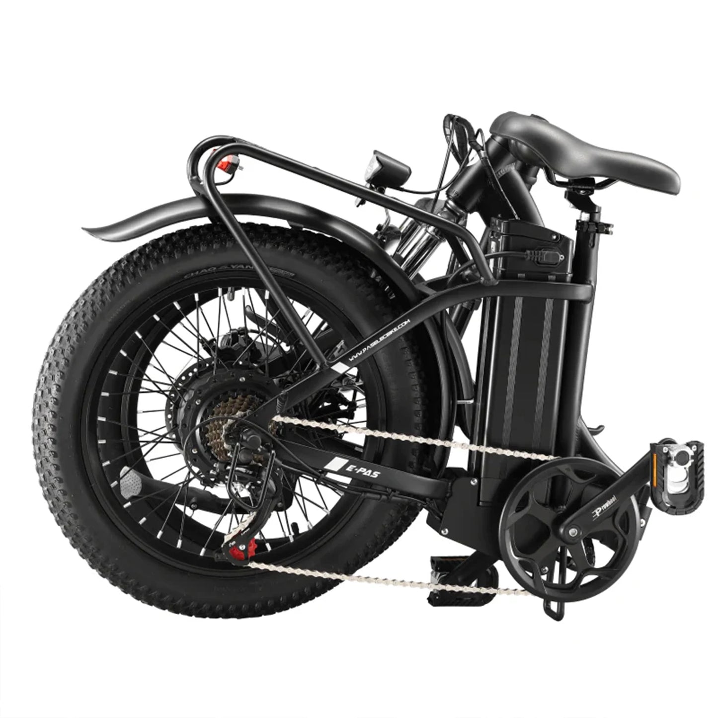 Electric Bike Hedatx 20" 1000W, 28 Mph, 50 Mile, Folding City Commuter Electric Bike, 48V 16AH, 7 Speed, Unisex