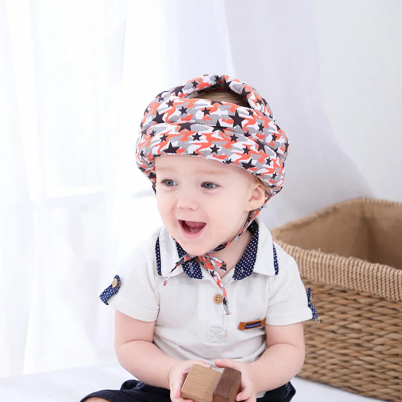 Baby Safety Helmet Head Protection Headgear Toddler Anti-fall Pad Children Learn To Walk Crash Cap