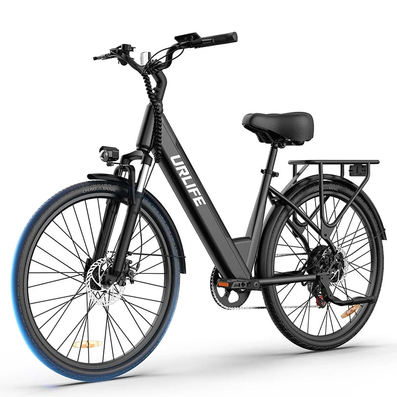 Electric Bike 250W Brushless Motor 36V13AH Lithium Battery High Carbon Steel Frame Electric Bicycle 26inch Off-road Tire E-bike